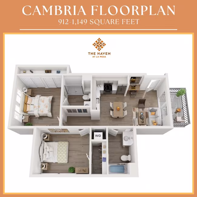 Unit 8545-306 8525-301 floor plan